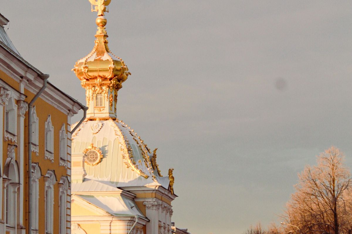 Автобусная экскурсия в Петергоф. Большой дворец
